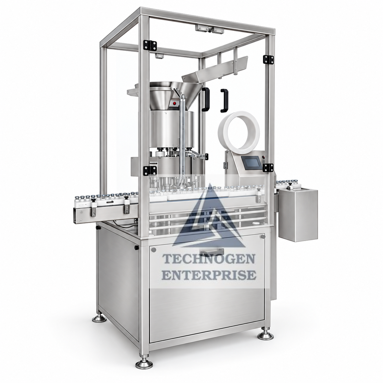 Vial Cap Sealing Machine Manufacturer India Automatic Multi Head Vial Cap Sealing Machine for Aluminium Flip Off and Tear Off Caps