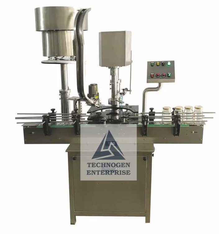 Automatic Single Head Lug Capping Machine Manufacturer India Automatic Single Head Lug Capping Machine for Food Jars and Bottles
