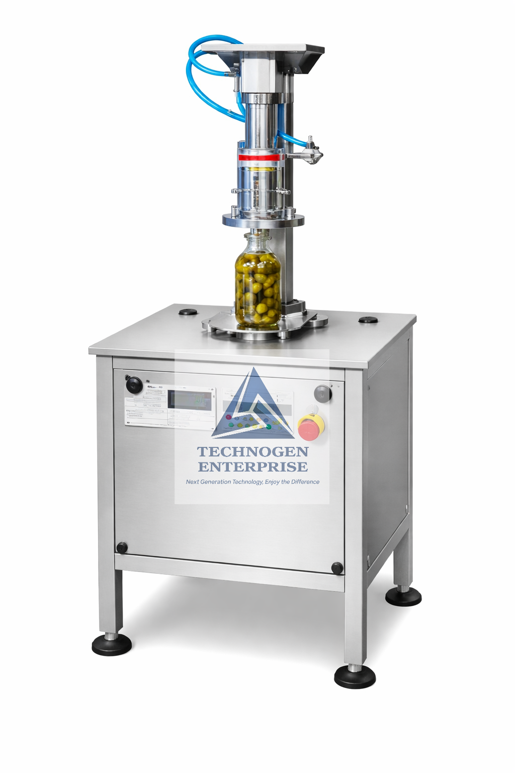 Semi Automatic Lug Capping Machine
