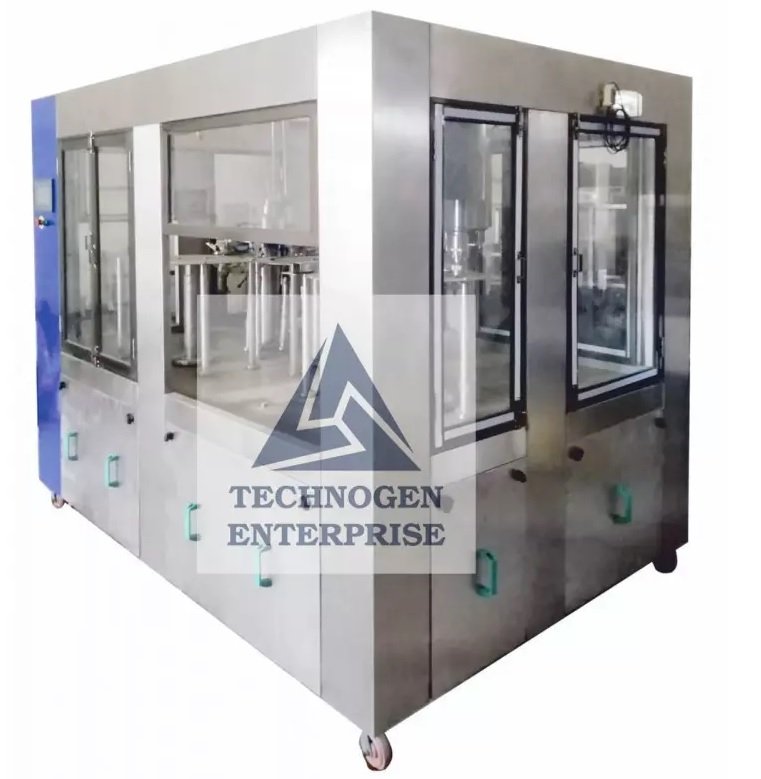 RFC Water Bottle Rinsing Filling Capping Machine Manufacturer India Rotary Rinsing Filling Capping RFC Water Bottle Machine for Packaged Drinking Water
