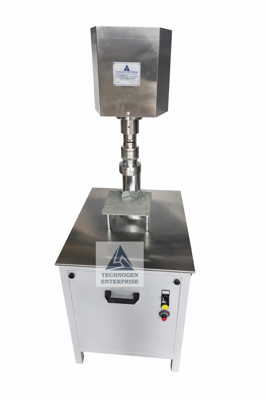 Semi Automatic Screw Capping Machine Manufacturer India Semi Automatic Screw Capping Machine with Motorized Torque Adjustable Capping Head
