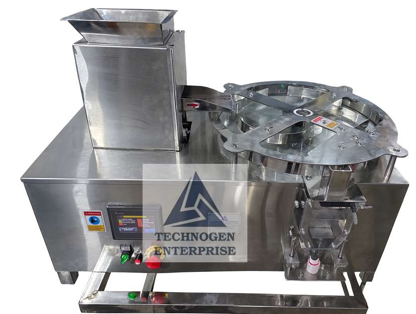 Semi Automatic Tablet Counting and Filling Machine India Semi Automatic Tablet Counting and Filling Machine with Cross Beam Sensor and Dual Bottle Stations