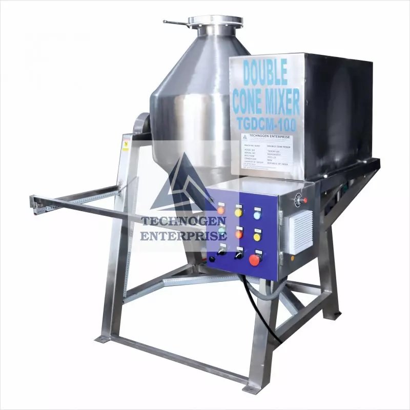 Double cone blender by Technogen Enterprise
