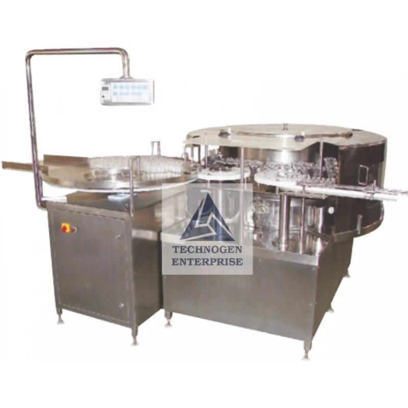 Vial Washing Machines | Technogen Enterprise Automatic rotary vial washing machine by Technogen Enterprise